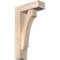Ekena Millwork Imperial Block Smooth Bracket w/ Offset Brace, Douglas Fir, 5 1/2"W x 16"D x 28"H BKT0604X16X28IMP05SDF - alternate 1